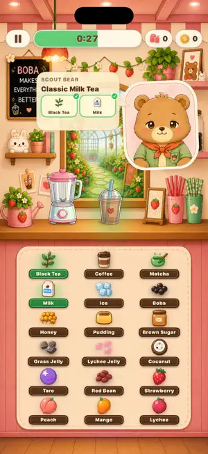 Mini Boba Shop screenshot 2
