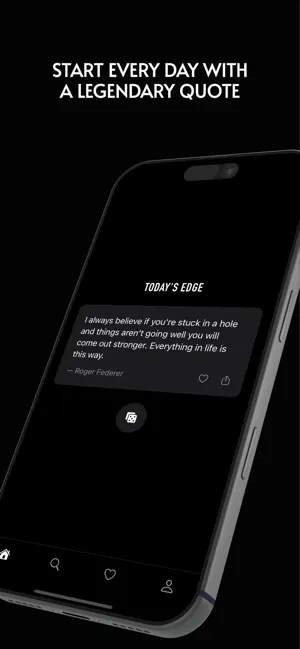 Edge: Daily Sports Quotes screenshot 1
