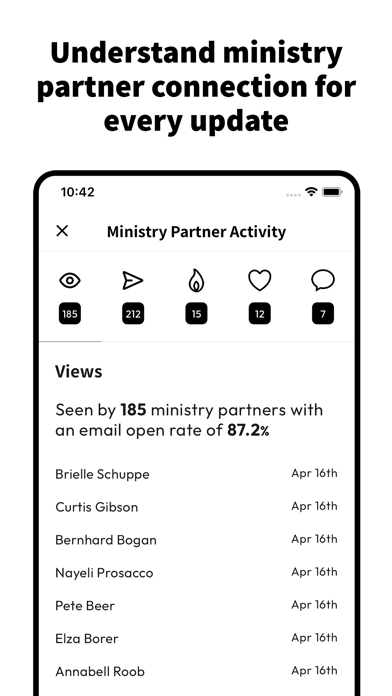 Epistle iPhone screenshot 3 - Productivity app