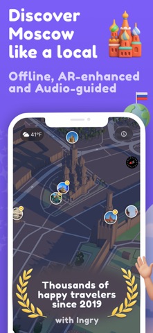 Moscow City Guide | Ingry iPhone screenshot