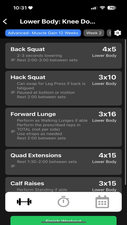Element 26 Workout App screenshot-6