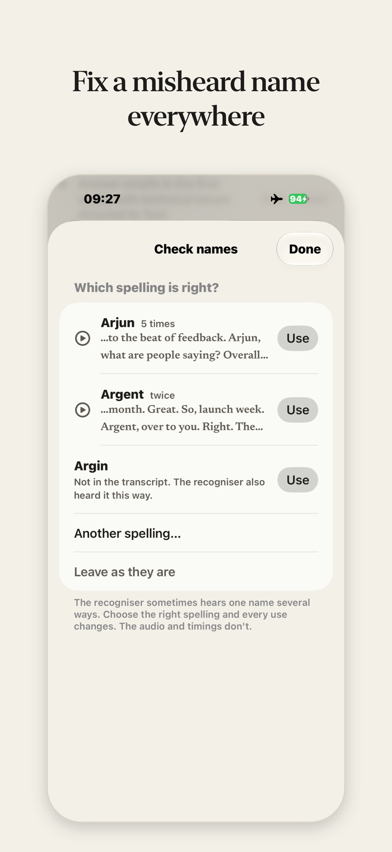 Screenshot 6 of Quern: Transcribe & Summarize