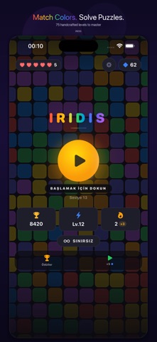 Iridis: Spectrum Puzzle Screenshot 1 of 4