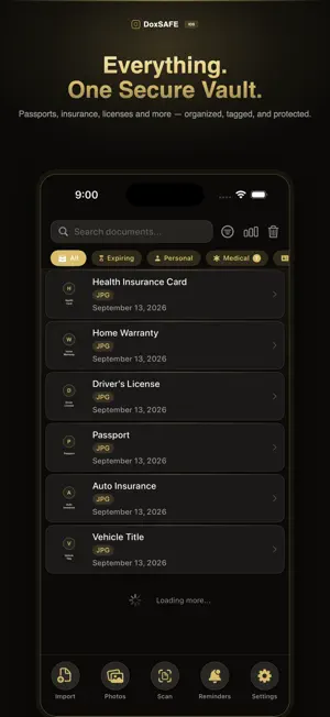 DoxSAFE screenshot 1