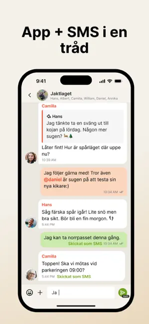 Supertext: Chatt & SMS iPhone screenshot 2