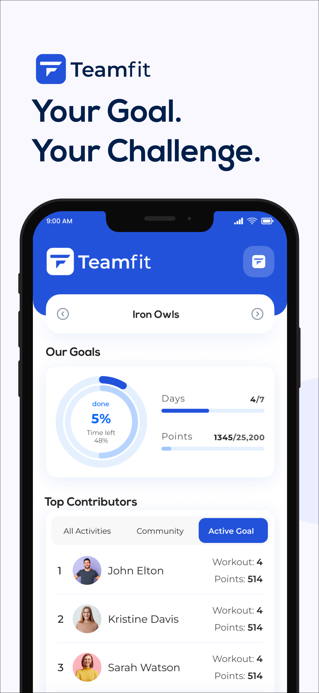 Teamfit - train as a team