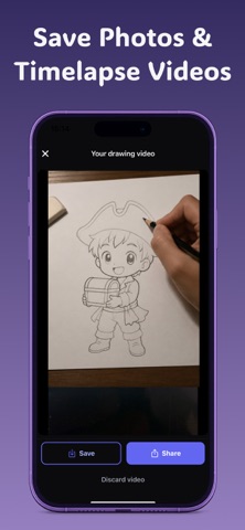 Drawing Projector: AR Sketch iPhone screenshot