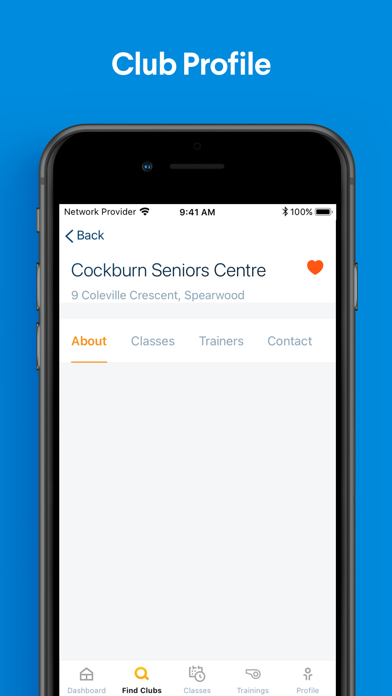 Cockburn Seniors Centre Screenshot