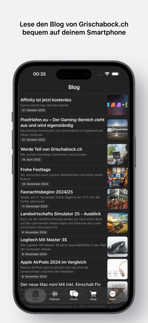 Grischabock Screenshot 1