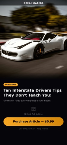 Breakwater1: Street Smart Tips screenshot