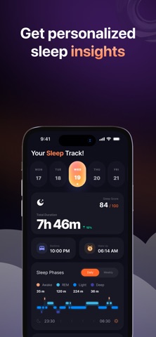 DeepSleep: Sleep Cycle Tracker Screenshot 5 of 7