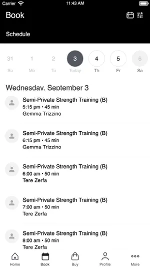 PUSH Fitness PGH screenshot 2