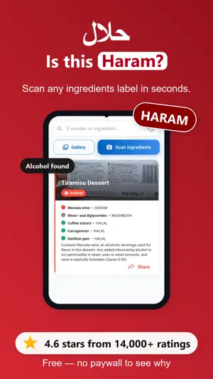 Halal Check Food Scanner screenshot 1