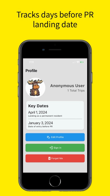Canada PR Travel Tracker screenshot-3