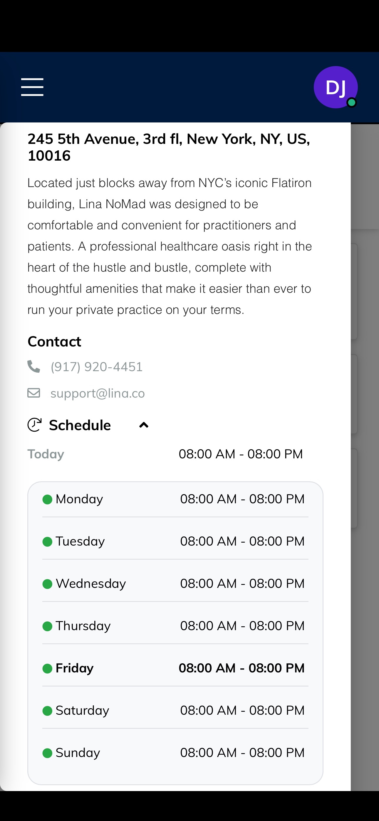 Lina – Medical Offices