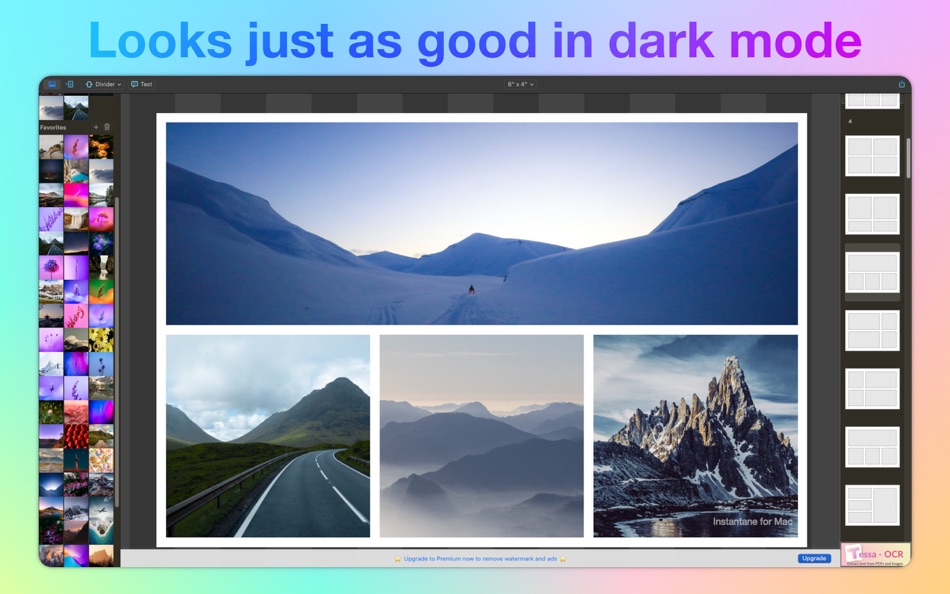 #8. Collage Maker - Instantane (macOS) 由: Abdulqadir Rashik