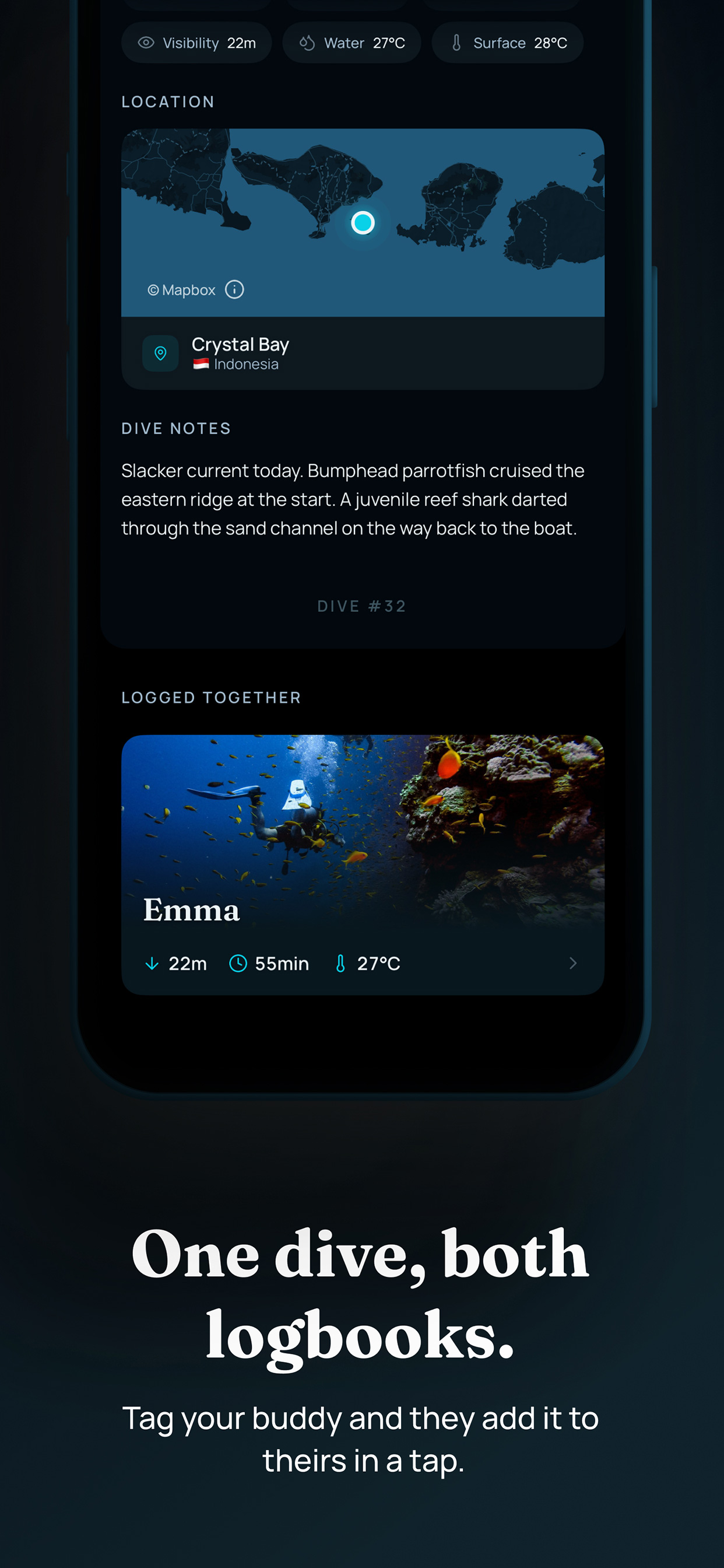 Bloo — Scuba Dive Log screenshot 4