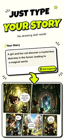 Short Drama: AI Comic Maker iPhone screenshot