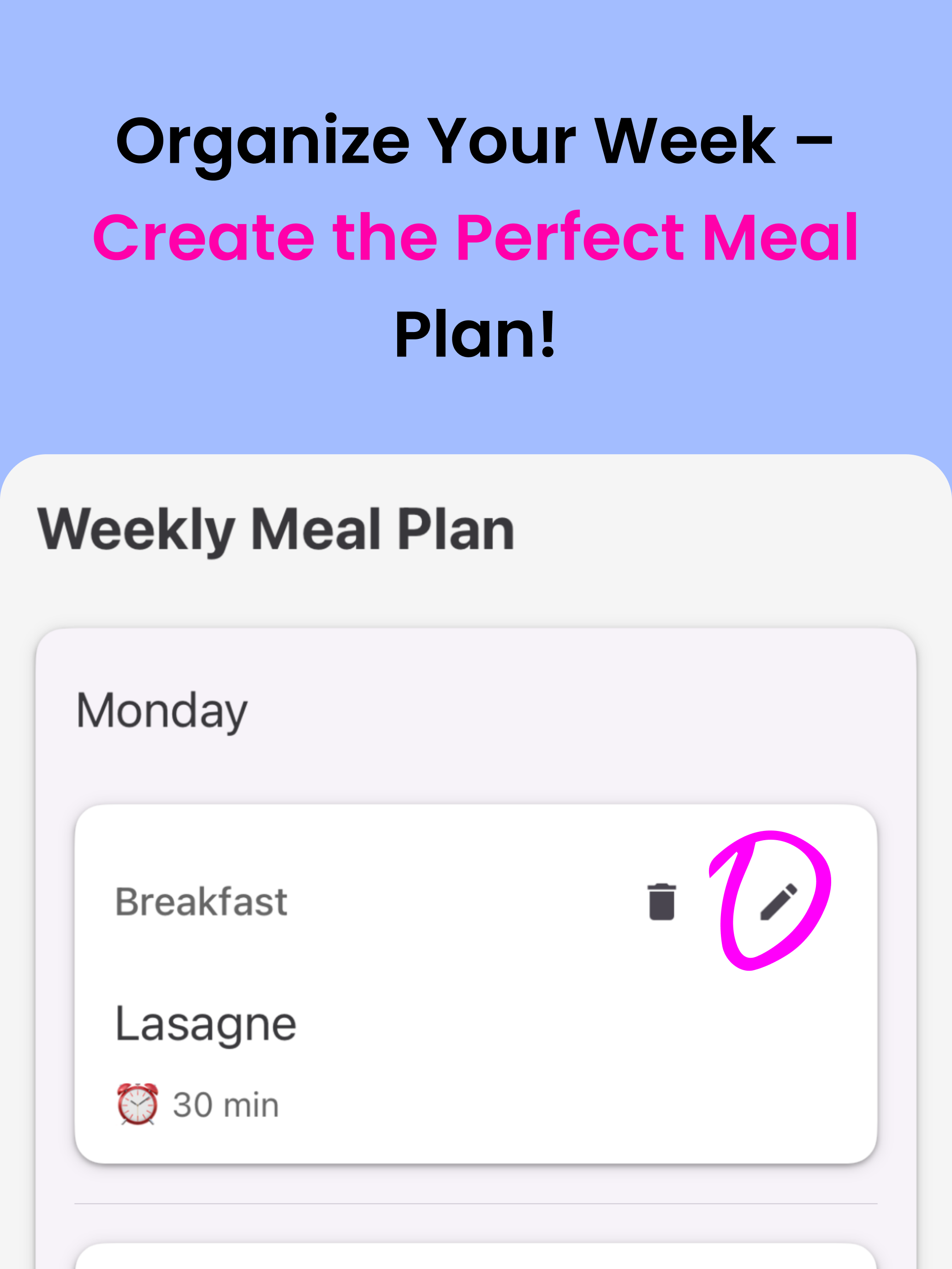 SmartMeal: Recipes & Planner