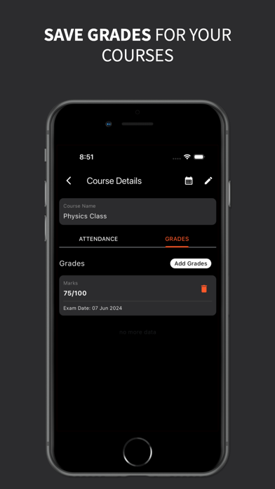Attendy Pro: Attendance/Grades Screenshot