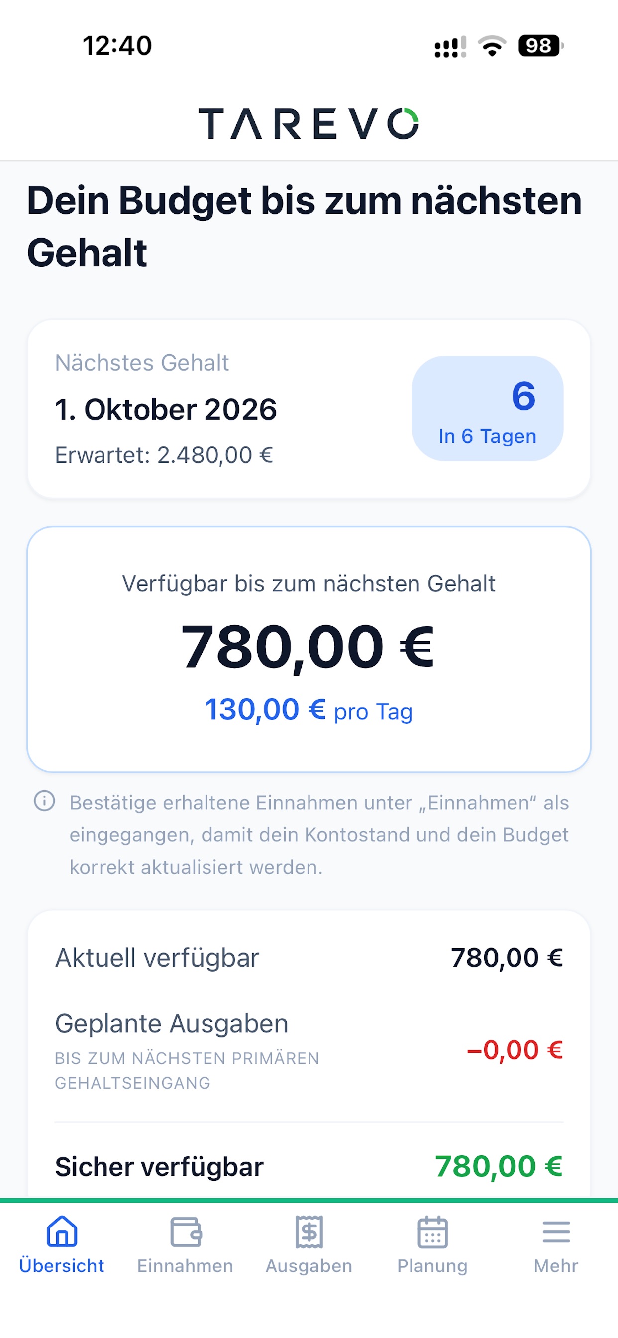 Screenshot 1 of TAREVO