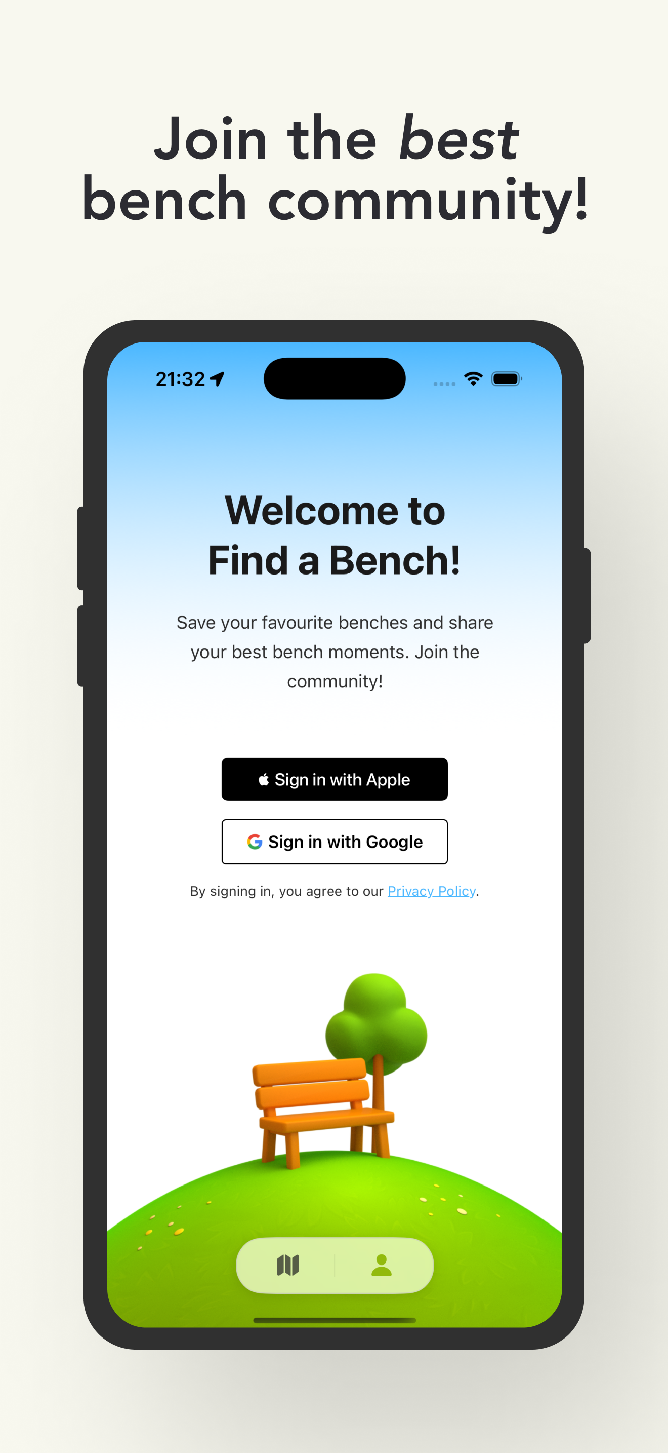 Find A Bench!