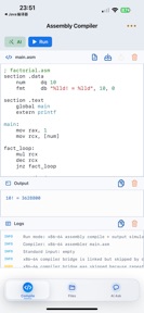 Assembly Compiler–AI Assistant screenshot