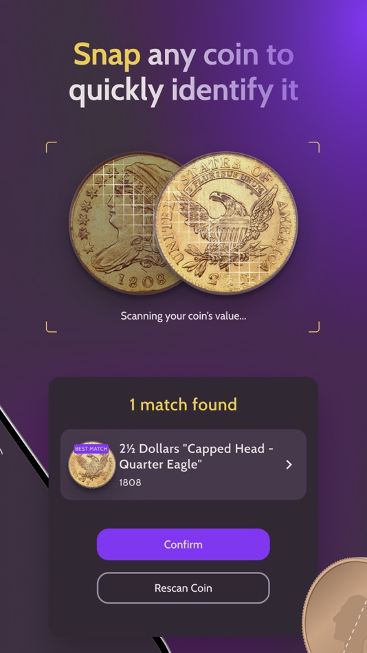#2. NumiSnap: Coin Value ID (iOS) Podle: Sabique Bavuvalappil
