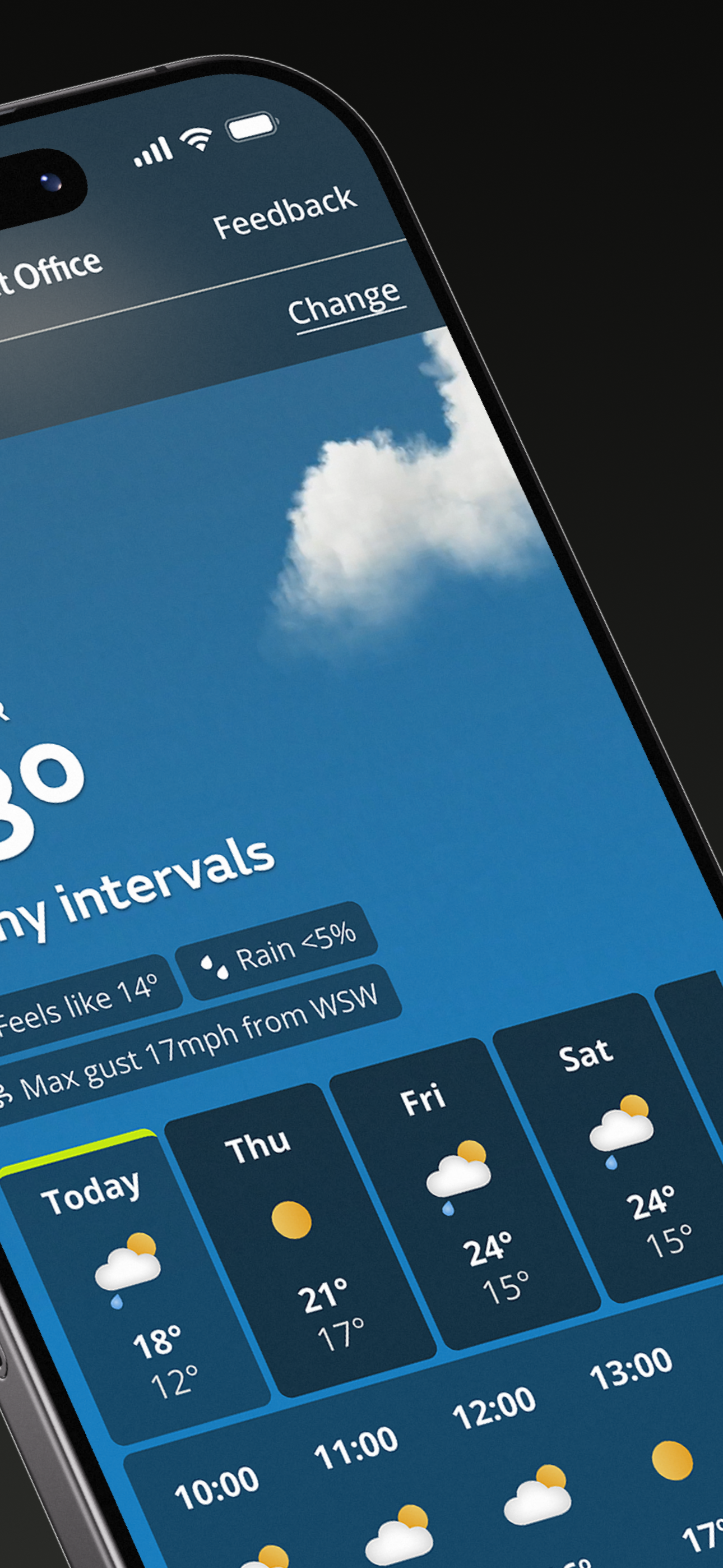 Met Office Weather Forecast screenshot 2