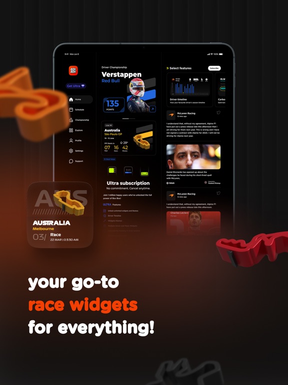Screenshot #6 pour Box Box Club: Formula Widgets