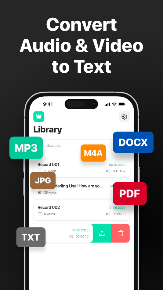 #2. AI Voice Note Taker (iOS) 由: MyApps