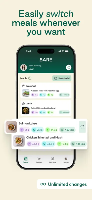 BARE Nutrition screenshot 5 of 10