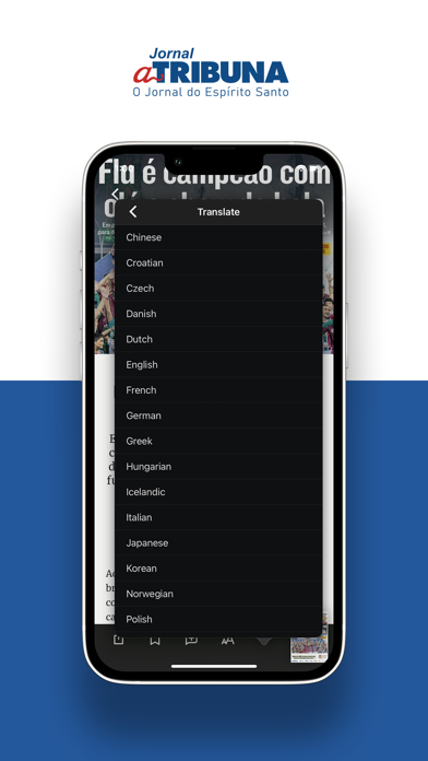 A Tribuna Digital Screenshot