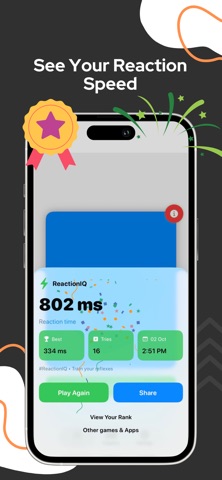 ReactionIQ: Reflex, Focus & IQ Screenshot 4 of 5
