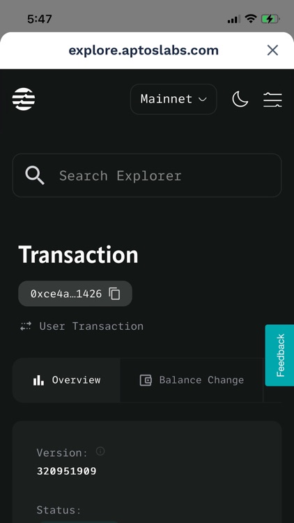 Petra: Aptos Crypto Wallet screenshot-9