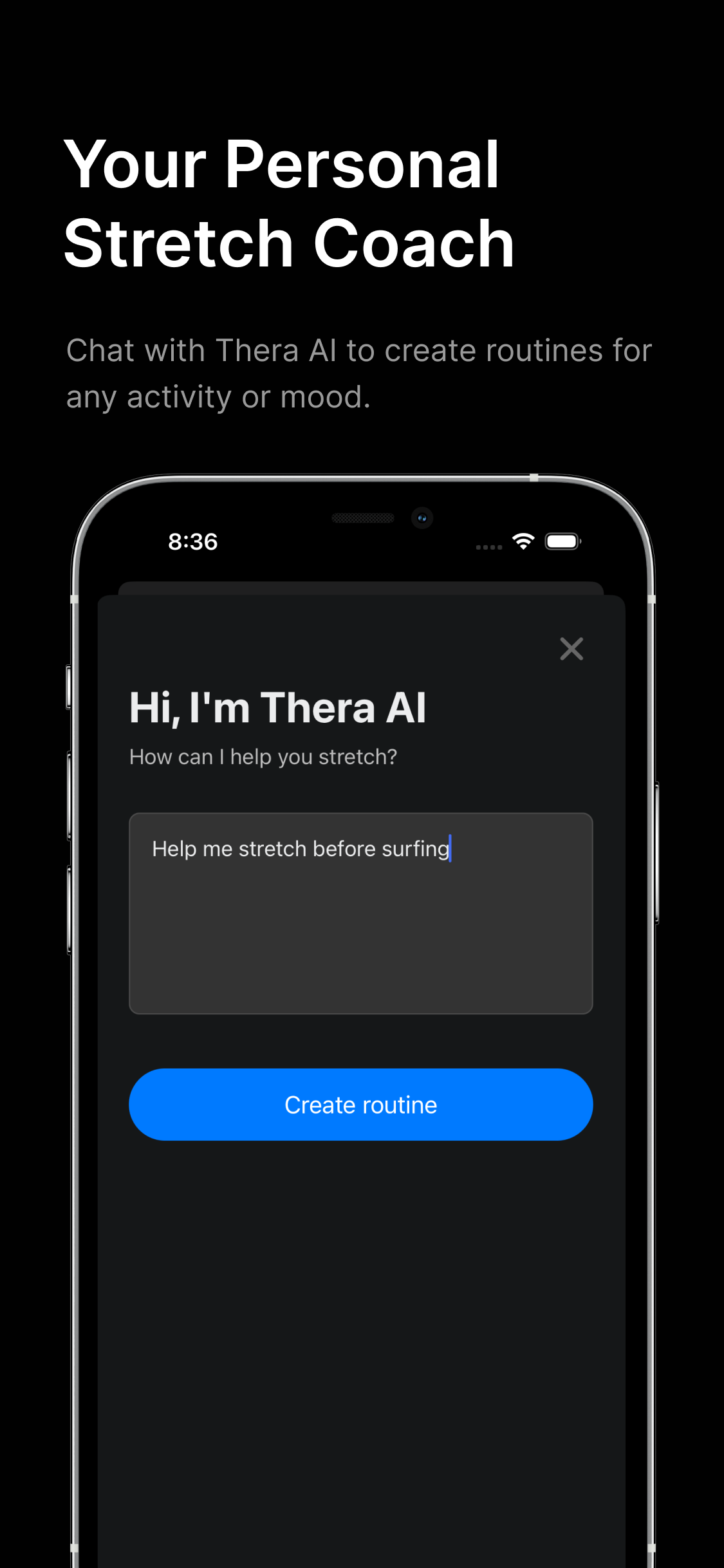 Thera AI: Stretch Better
