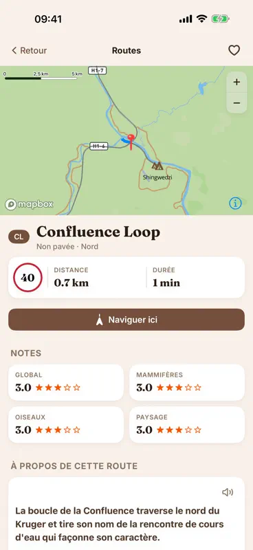 Kruger Safari: Carte & Guide screenshot 5 of 10