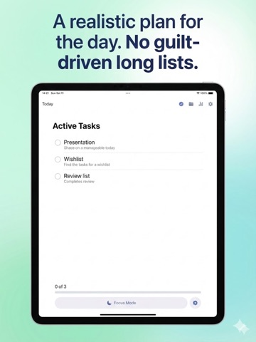Baluno: ADHD Daily Planner iPad screenshot