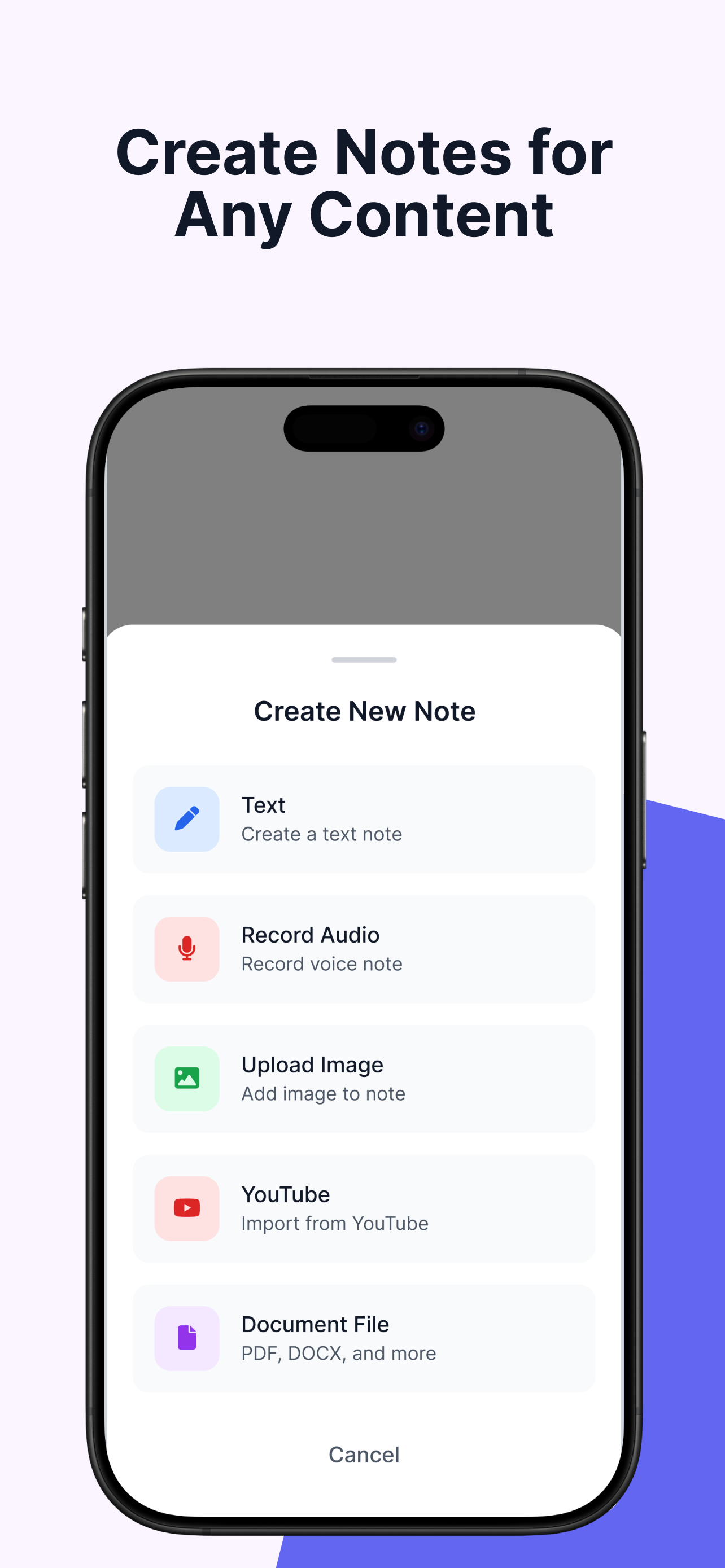 myMemo: AI Note & Mindmap Quiz