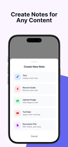 myMemo: AI Note & Mindmap Quiz Screenshot 3 of 6