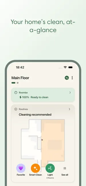 Roomba Home screenshot 2