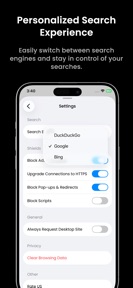WeblioX - Private Web Browser screenshot