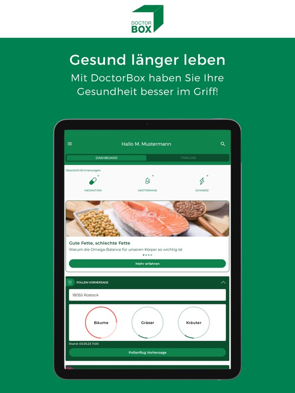 Screenshot #4 pour DoctorBox – Vorsorge App