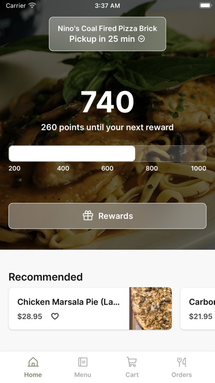 Nino's Coal Fired Pizza Brick