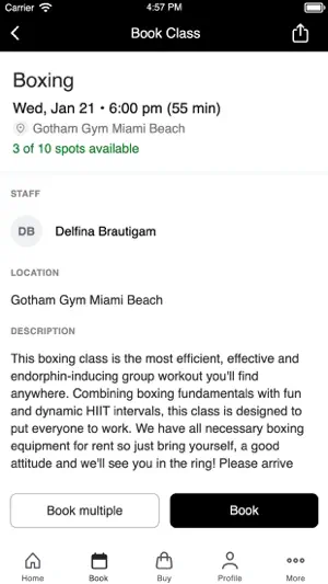 Gotham Gym screenshot 3