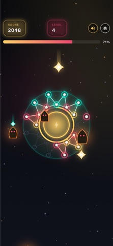 Glow Loop: Cosmic Defense Screenshot 4 of 10