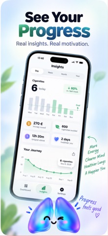 SmokeSmart: smoking tracker Screenshot 2 of 9