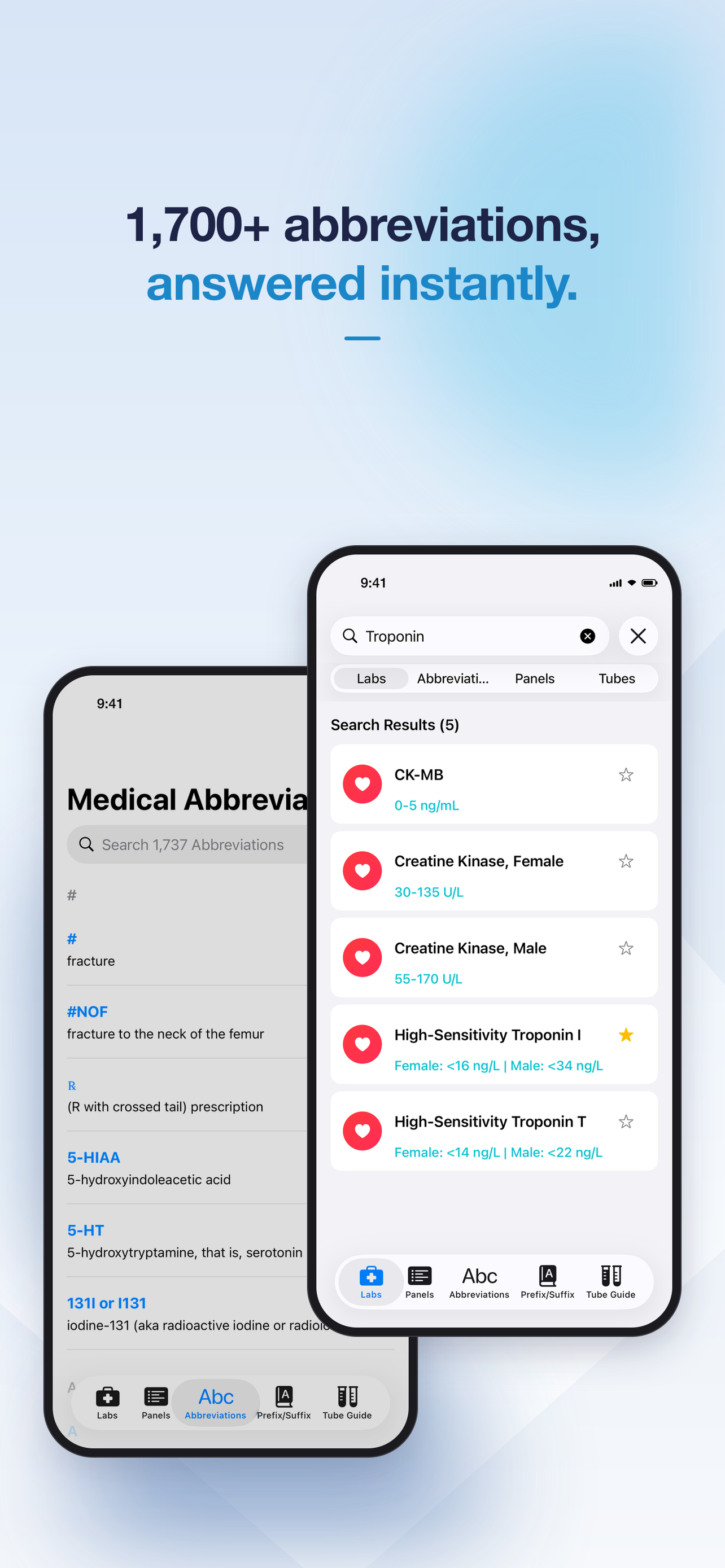 Lab Values+ Medical Reference screenshot 4