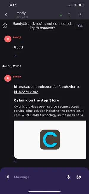 TailChat screenshot 2