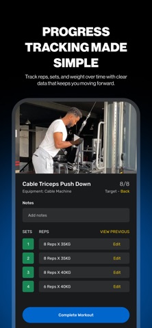 Hamer: Workouts & Nutrition Screenshot 2 of 5
